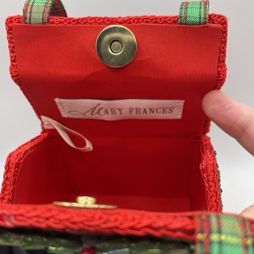 Vintage Mary Frances Gingerbread House Christmas Purse Handbag‎ - Picture 6 of 8